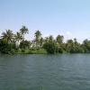 Beautiful scene of Alleppey backwaters
