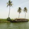 Beautiful scene at Alappuzha Lake -  Boat House