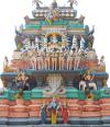 Beautiful Architecture in a Temple Vimana