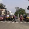 People Caught in Traffic Signal, Thiruvananthapuram