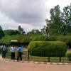 Round about inside Lal Bagh Bangalore