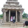 Arjuna's ratha in Pancha rathas area in Mahabalipuram