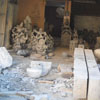 Mamallapuram sculptures creating shop