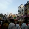 Crowd waiting for Vinayaka Idols at Chepauk