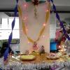 Bay decoration in office for Diwali celebration at Ambattur
