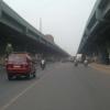 Ambattur by-pass Flyover on both sides