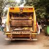 Chennai Municipal Solid Waste Vehicle - Back view