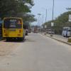 Buses waiting at Koyambedu bus stand... Chennai