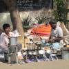 Knife and other Kitchenware vendor, Mandaveli, Chennai