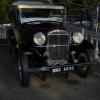 Old British car at Queensland in Chennai...