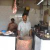 A butcher at Pozhichalur in Chennai...