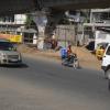 Vehicles on Pallavaram roadside in Chennai...