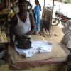 Ironing shop at West Jafferkhanpet in Chennai...
