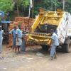 West Jafferkhanpet street wastages disposal vehicle - Chennai...