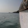 Travelling by boat in Gokarna