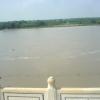 Yamuna River flows near Taj Mahal