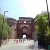 The Main Gate of Bara Darwaza Old Fort, Delhi