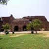 Renovation Going On at Old Fort, Delhi