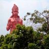 Statue of Hanuman Ji In Chattarpur Temple