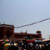 Crowded Chandni Chowk Market Opposite Jama Masjid, Delhi