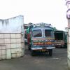A Truck go to there destination for deliver material