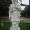 statue of Rabindranath Tagore in city centre durgapur