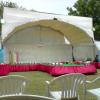 An Introduction party stage in Jiwaji University Gwalior