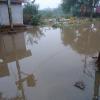 Flooded streets in Gwalior