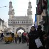 Charminar from street view