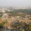 Aerial view of Golconda Fort
