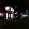 Sanjay Setu Bus Stop Indore at Night