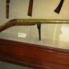 Unique shoulder gun in Albert hall museum