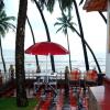 A view of the sea from the Ocean Hues Beach House at Kannur