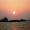 The Scene From Sun Set at marine Drive - Kochi