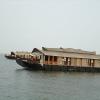 Side view of house boat - vembanad lake - kumarakom