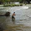 Man in the River Cauvery