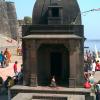 Shiv Temple at Narmada Ghat in Maheshwar