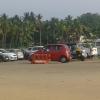 Parking area of Attukal Temple, Kerala