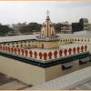 Top view of the Ragavendra temple At Mantralaym