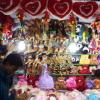 A Stuffed toy shop at Nauchandi Ground in Meerut