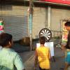 Children at Dart Board in Meerut