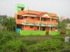 Colorful house near Melmaruvathur railway station