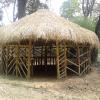 Tourist hut at Kuruva Island in Wayanad