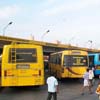 People at Christopher bus stand in Nagercoil