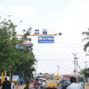 Busy road at Chunkankadai in Nagercoil
