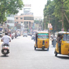 Nagercoil town Court road view