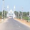 Church view at Keela Manakudi road in Nagercoil