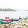 Manakudi Fishing boats view at Nagercoil