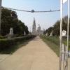 A Distant view from Main gate of Sardhana Church, Meerut