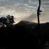 Clouds and Fog near a Hill in Agumbe